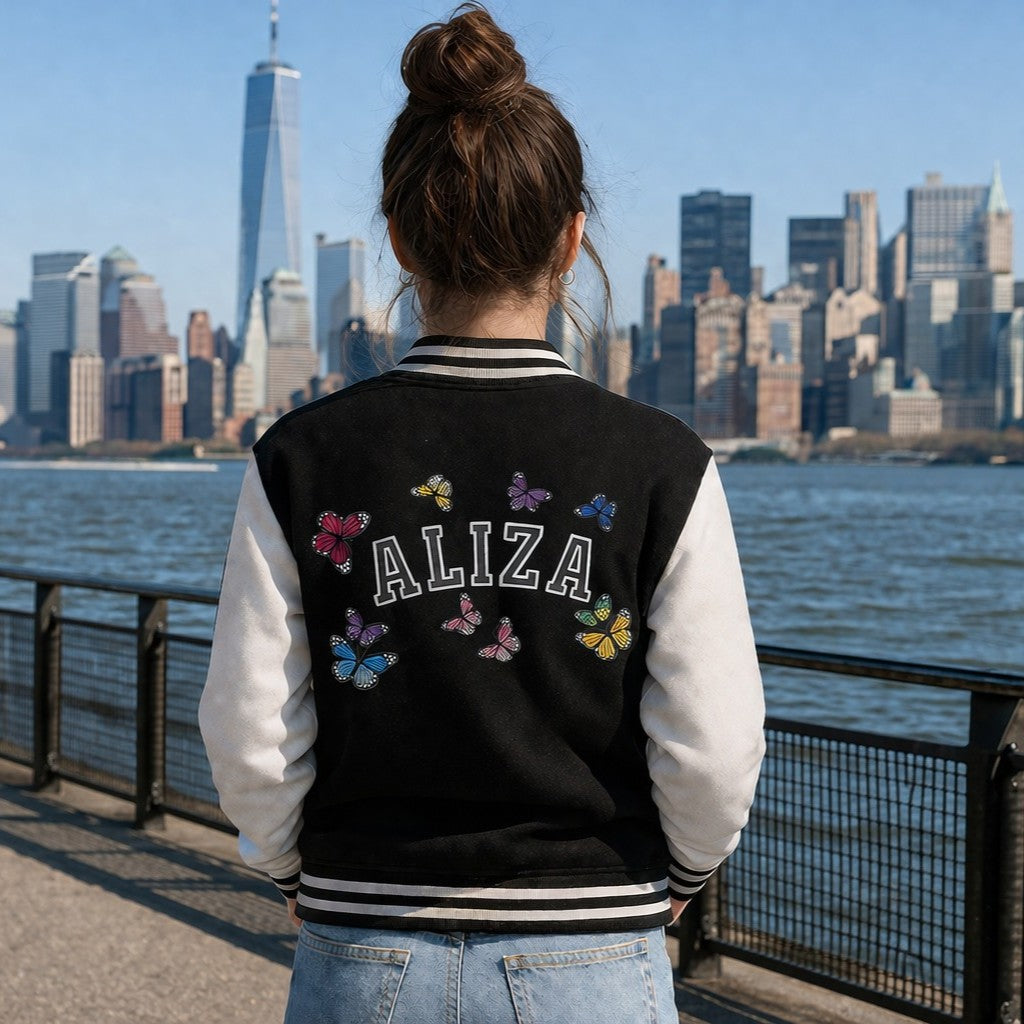 Joy Embroidered Iron-On 3 Inch Varsity Letters and Numbers