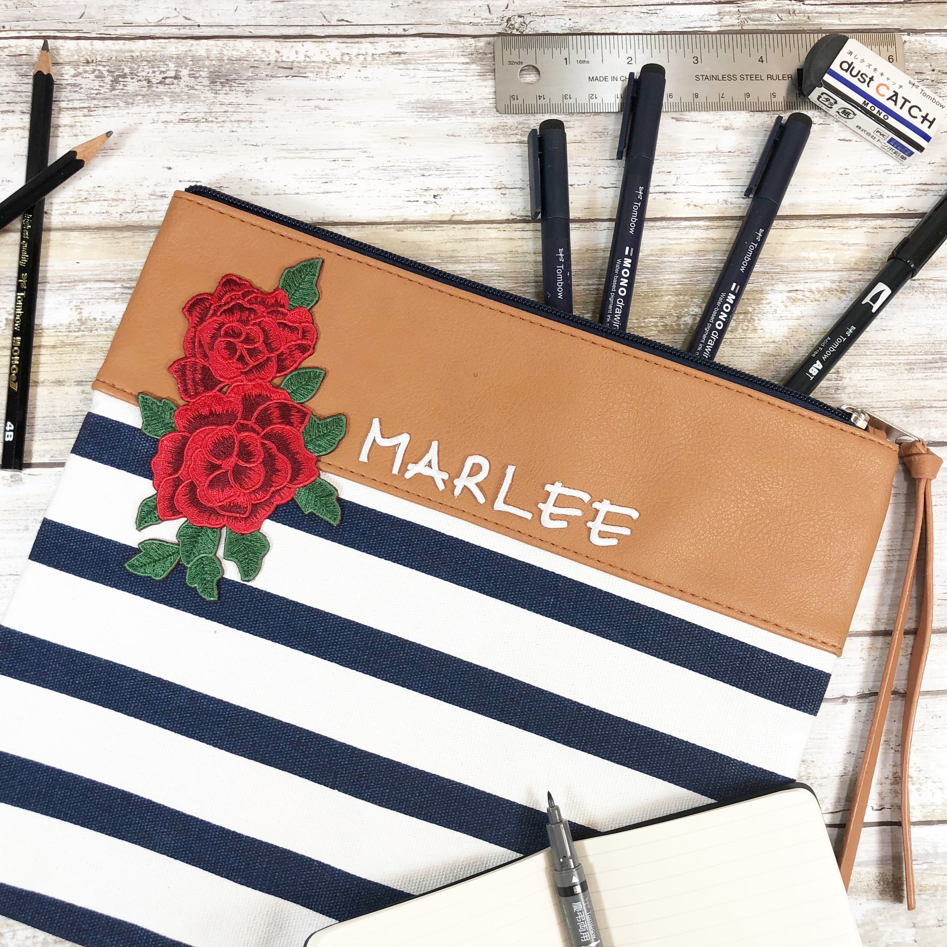 Embroidered Iron-On Letter Sheets Baby Style