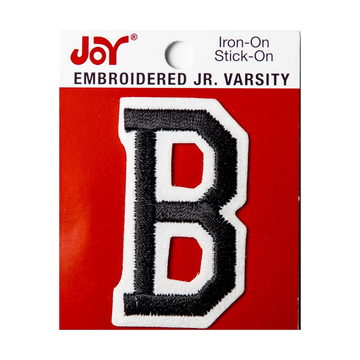 Joy Embroidered Iron-On 2 Inch Varsity Letters and Numbers