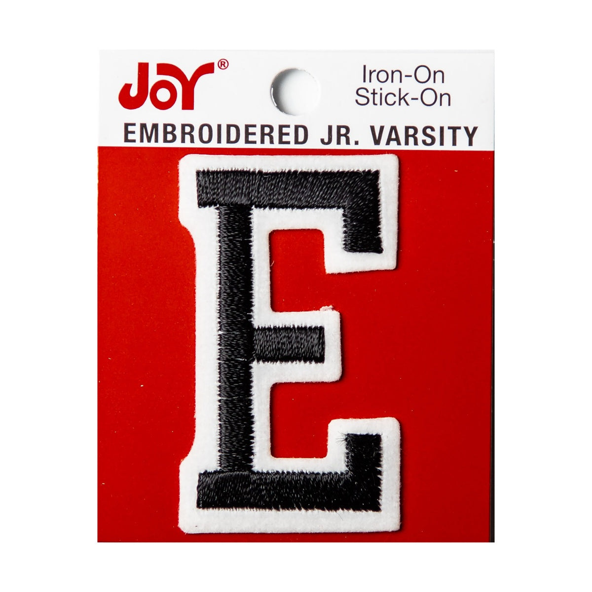 Joy Embroidered Iron-On 2 Inch Varsity Letters and Numbers