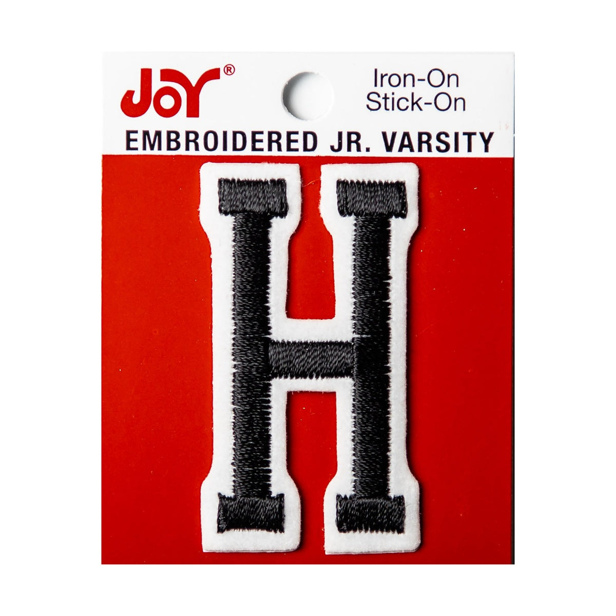Joy Embroidered Iron-On 2 Inch Varsity Letters and Numbers