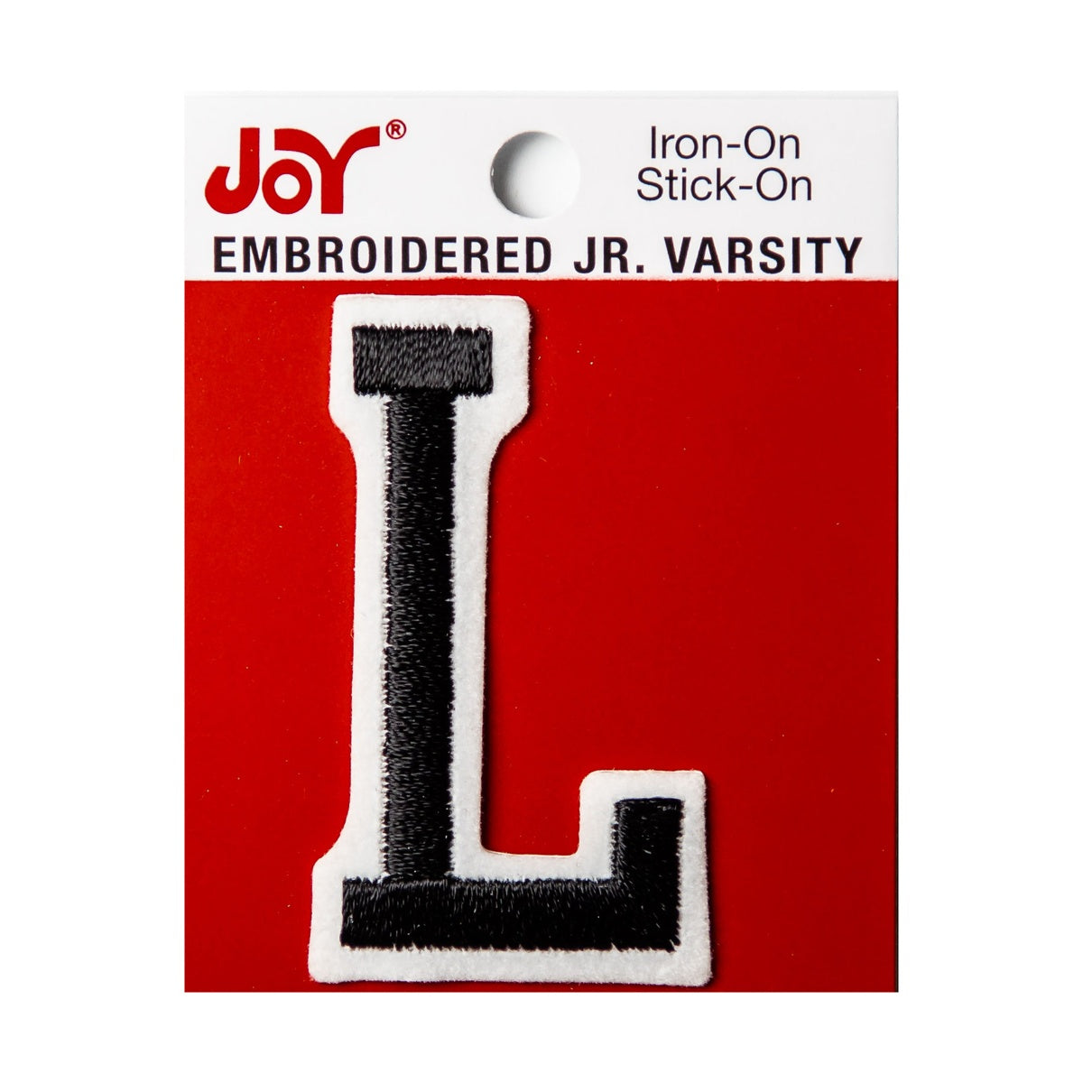 Joy Embroidered Iron-On 2 Inch Varsity Letters and Numbers