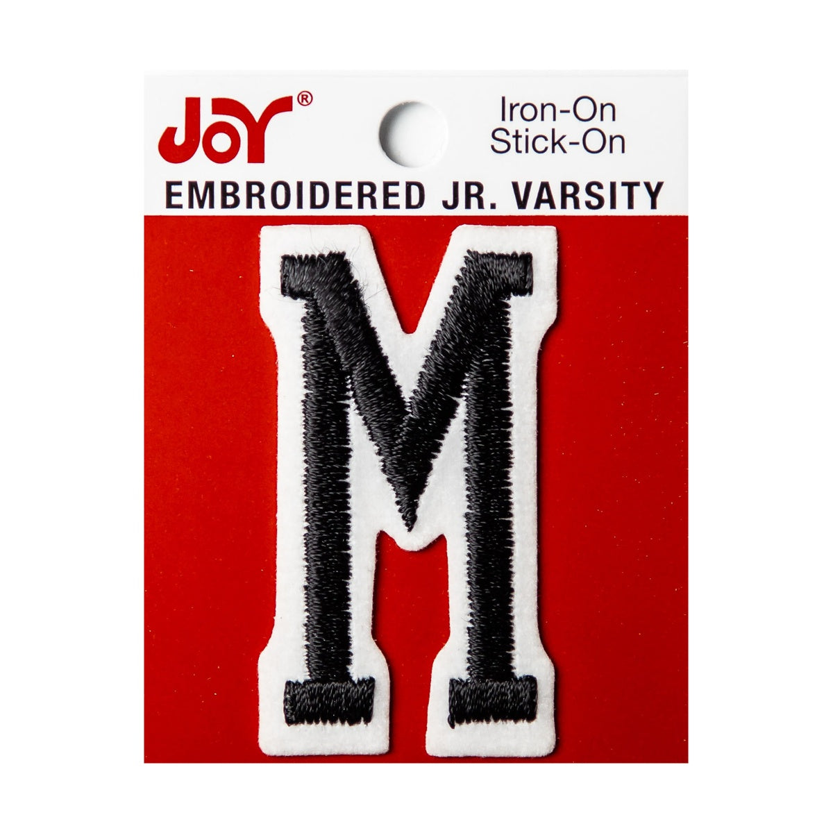 Joy Embroidered Iron-On 2 Inch Varsity Letters and Numbers