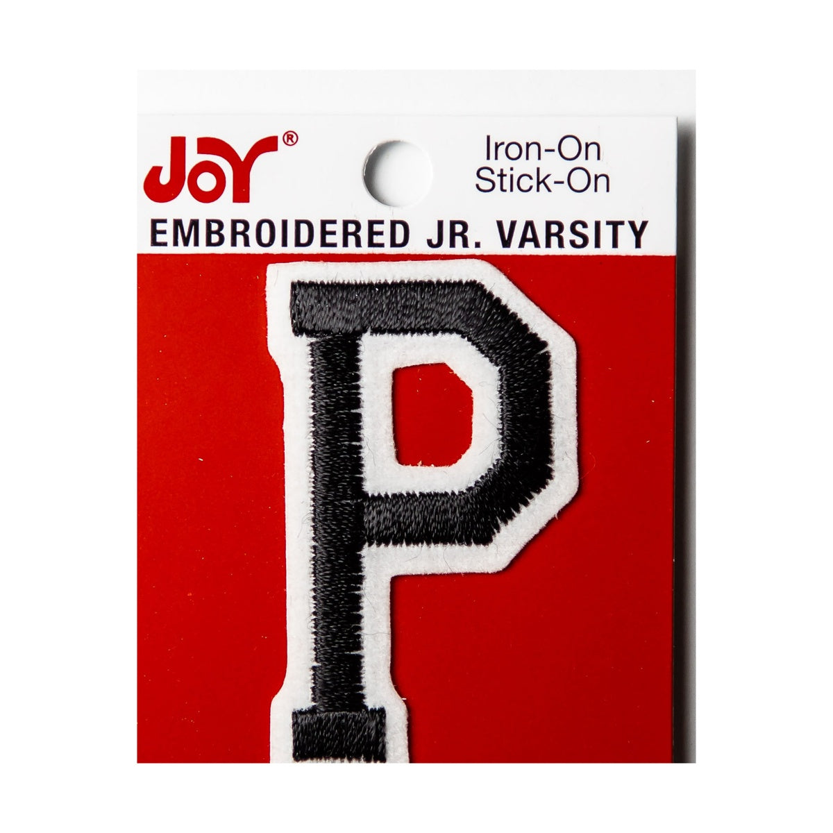Joy Embroidered Iron-On 2 Inch Varsity Letters and Numbers