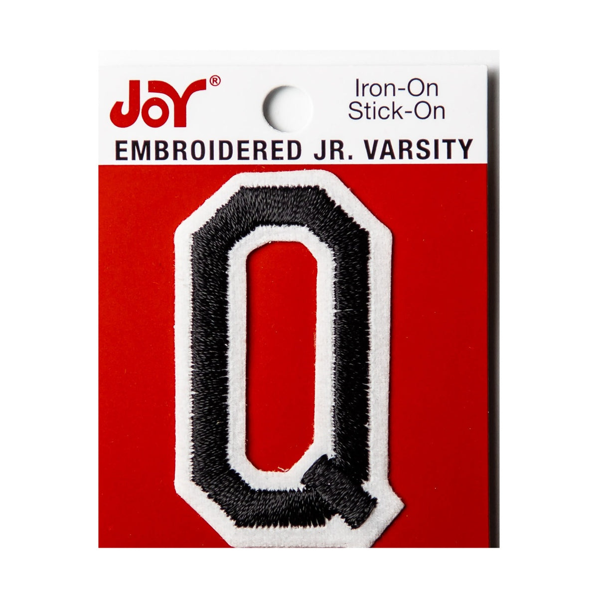 Joy Embroidered Iron-On 2 Inch Varsity Letters and Numbers