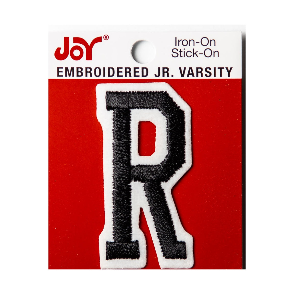 Joy Embroidered Iron-On 2 Inch Varsity Letters and Numbers