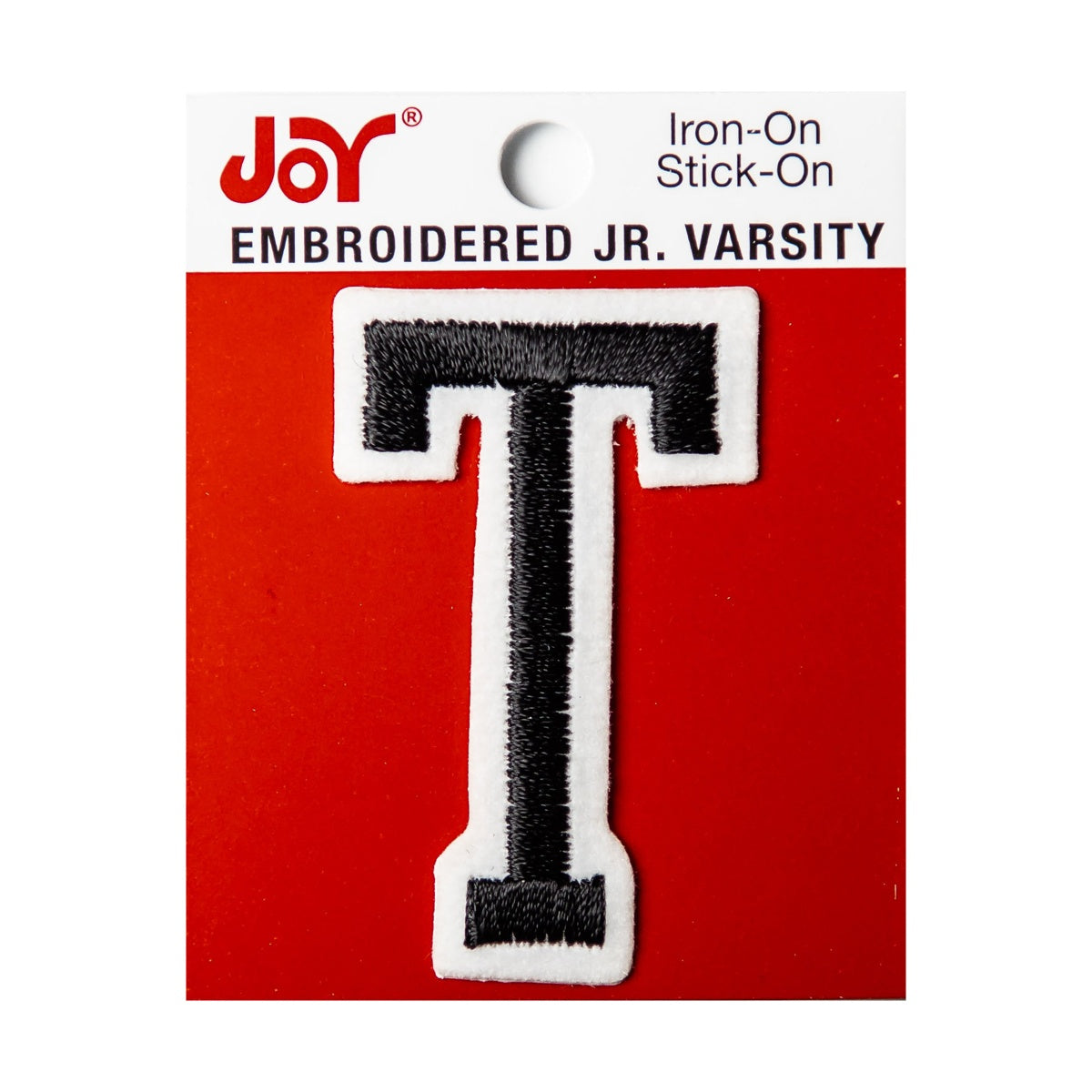 Joy Embroidered Iron-On 2 Inch Varsity Letters and Numbers
