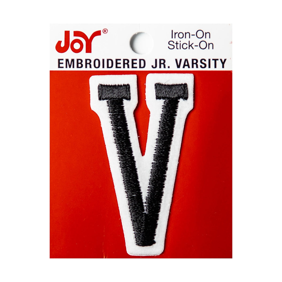 Joy Embroidered Iron-On 2 Inch Varsity Letters and Numbers