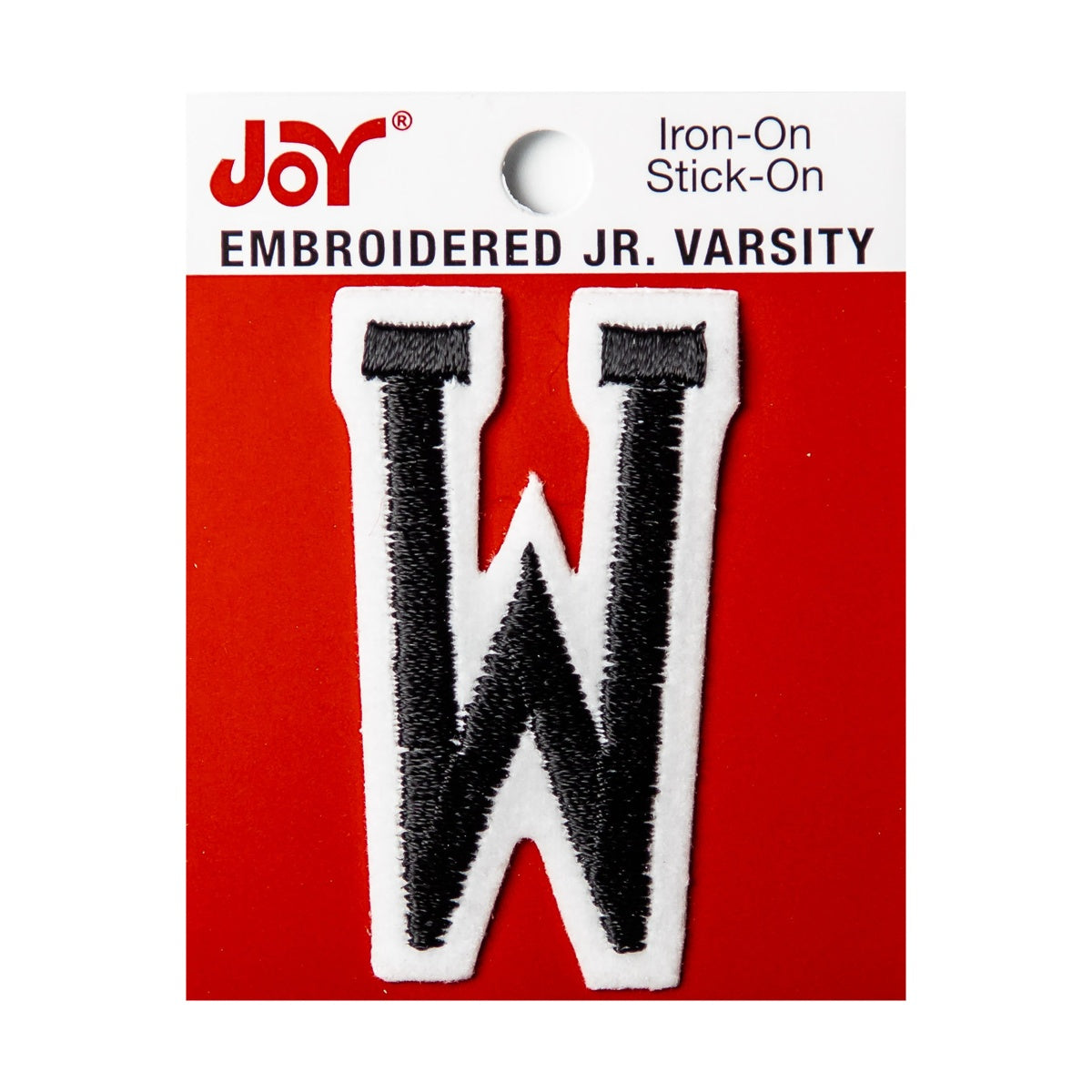 Joy Embroidered Iron-On 2 Inch Varsity Letters and Numbers