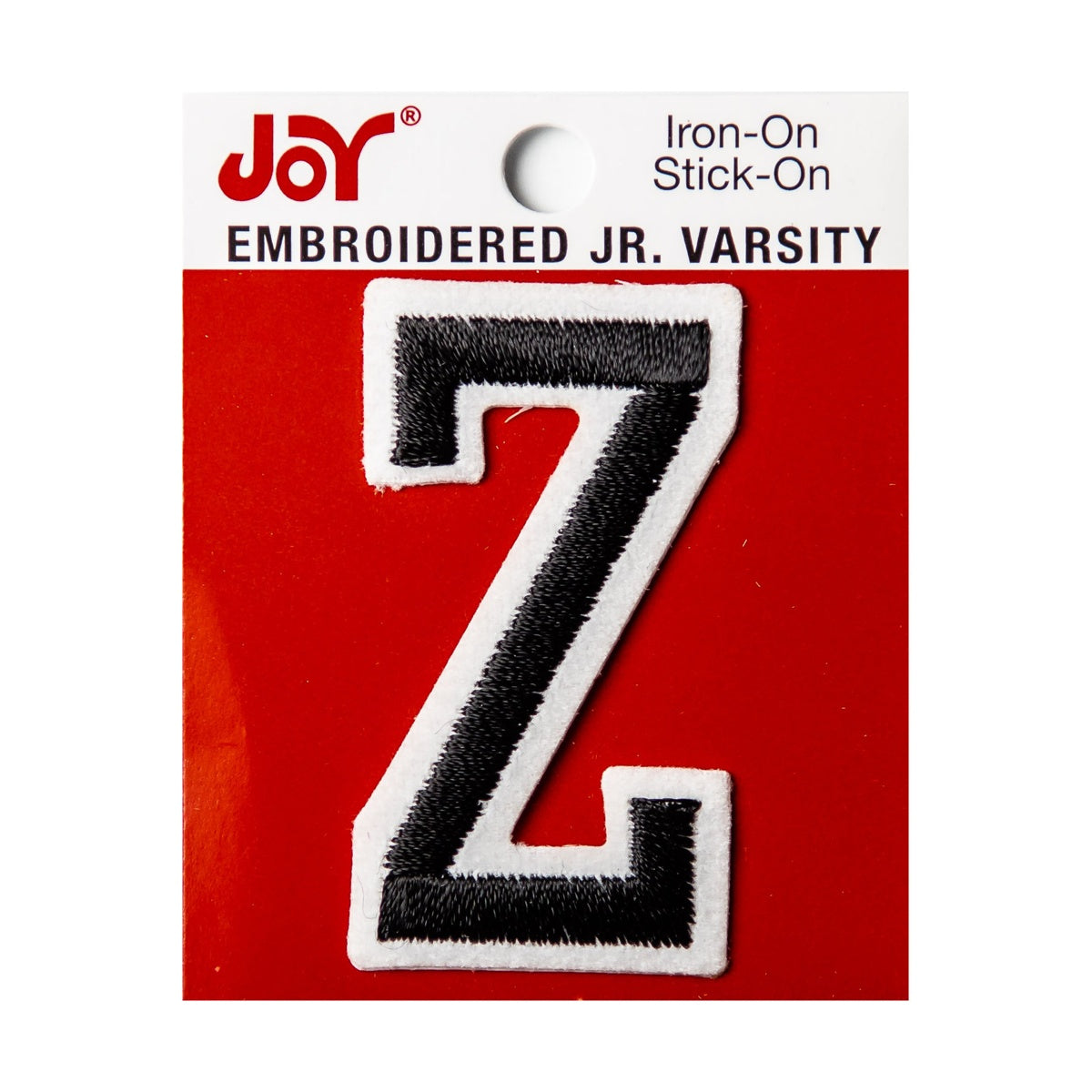 Joy Embroidered Iron-On 2 Inch Varsity Letters and Numbers