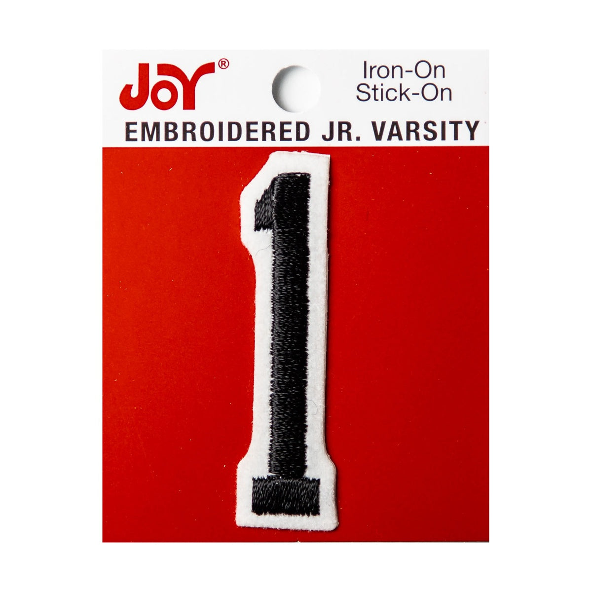Joy Embroidered Iron-On 2 Inch Varsity Letters and Numbers