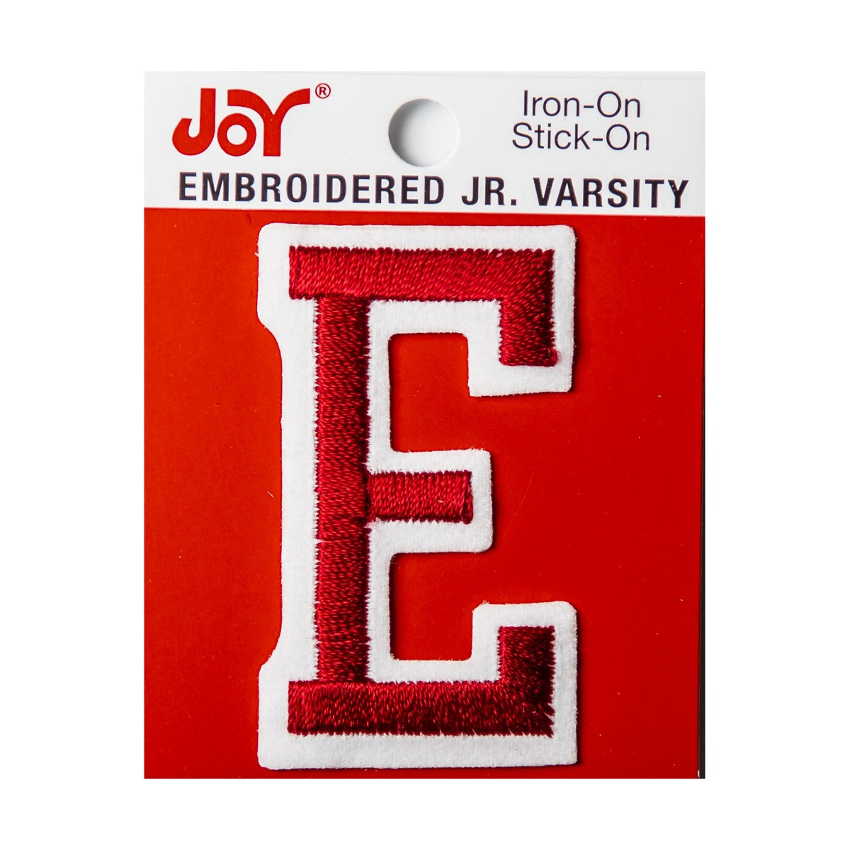 Joy Embroidered Iron-On 2 Inch Varsity Letters and Numbers