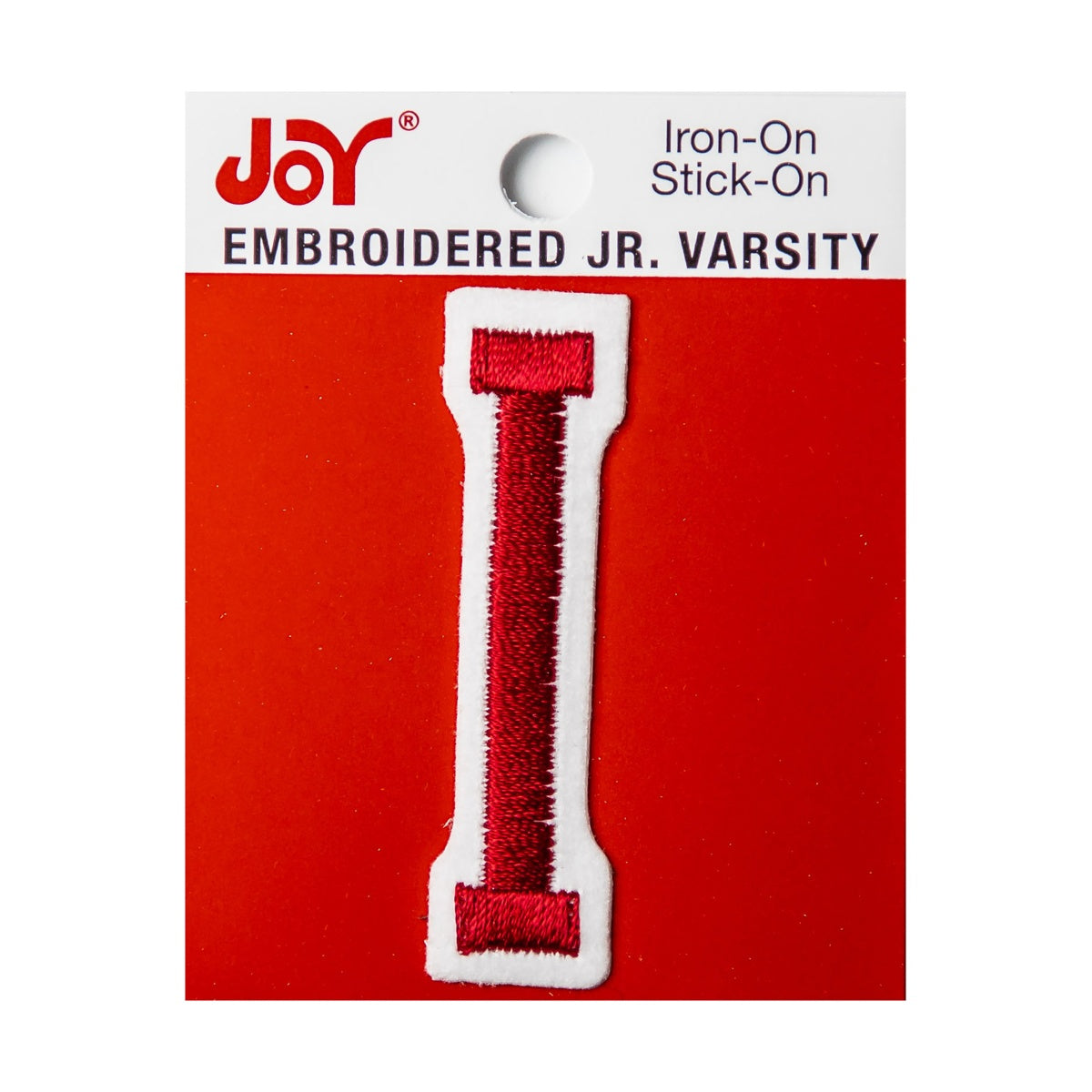Joy Embroidered Iron-On 2 Inch Varsity Letters and Numbers