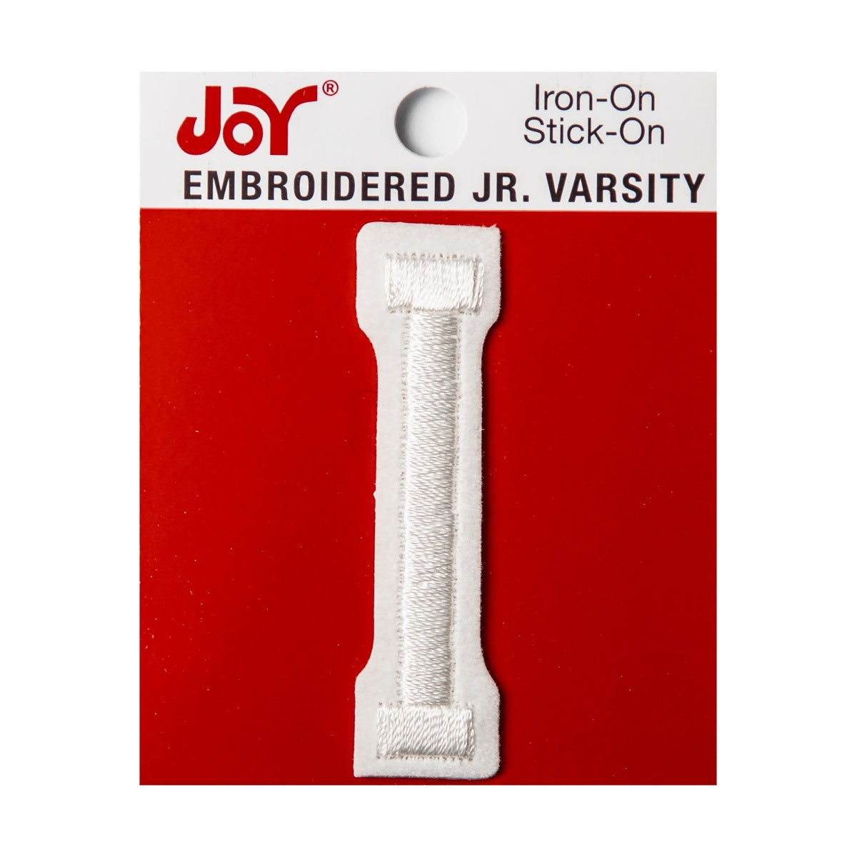 Joy Embroidered Iron-On 2 Inch Varsity Letters and Numbers