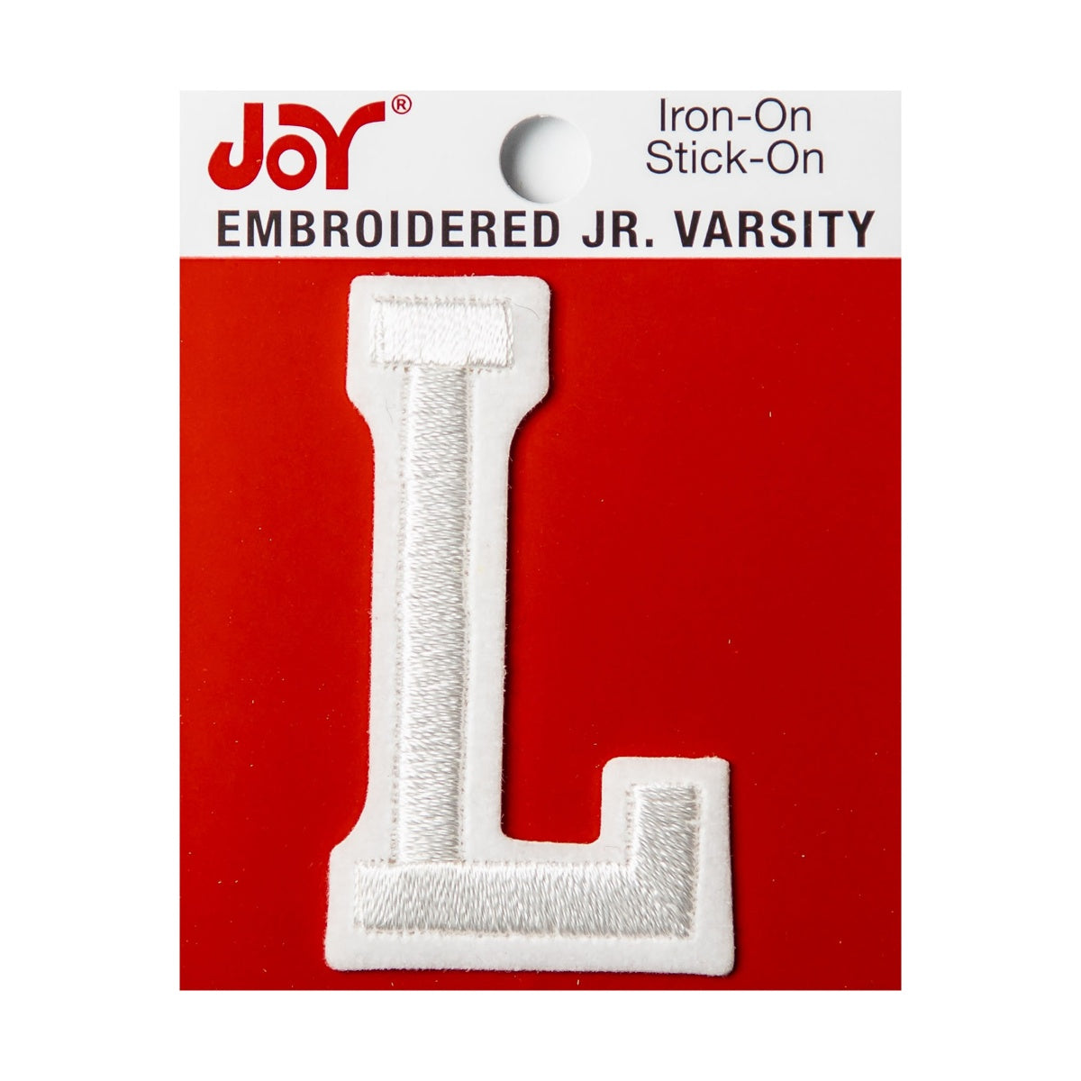 Joy Embroidered Iron-On 2 Inch Varsity Letters and Numbers