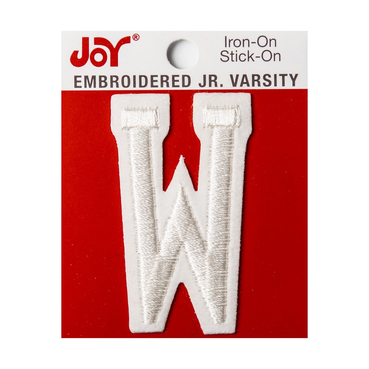 Joy Embroidered Iron-On 2 Inch Varsity Letters and Numbers