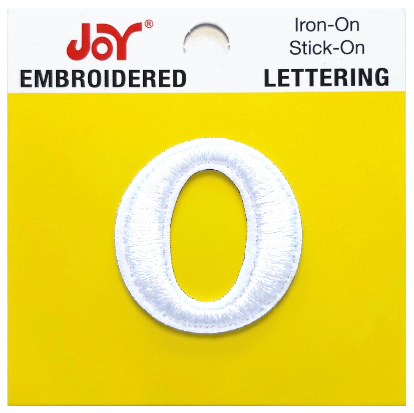 Joy Embroidered Iron-On Lettershop Lowercase Letters