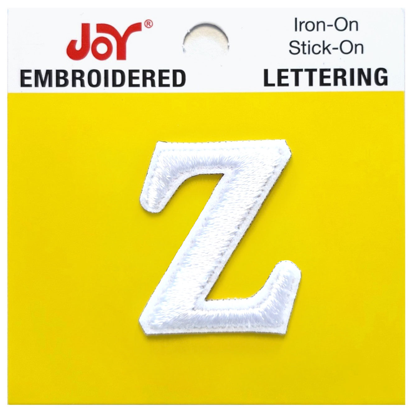 Joy Embroidered Iron-On Lettershop Lowercase Letters