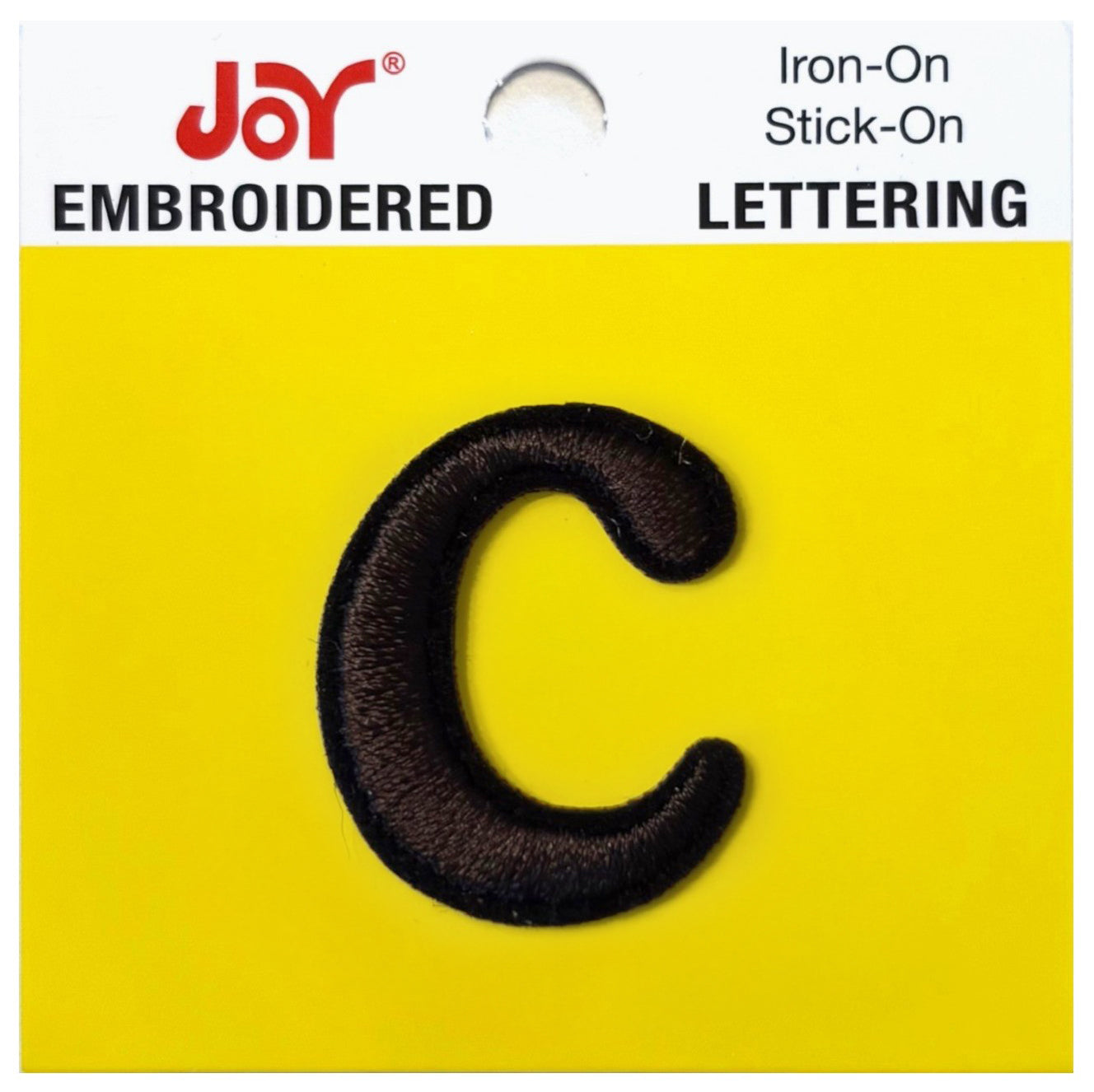 Joy Embroidered Iron-On Lettershop Lowercase Letters