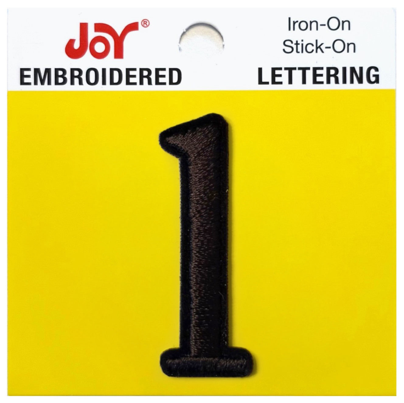 Joy Embroidered Iron-On Lettershop Lowercase Letters