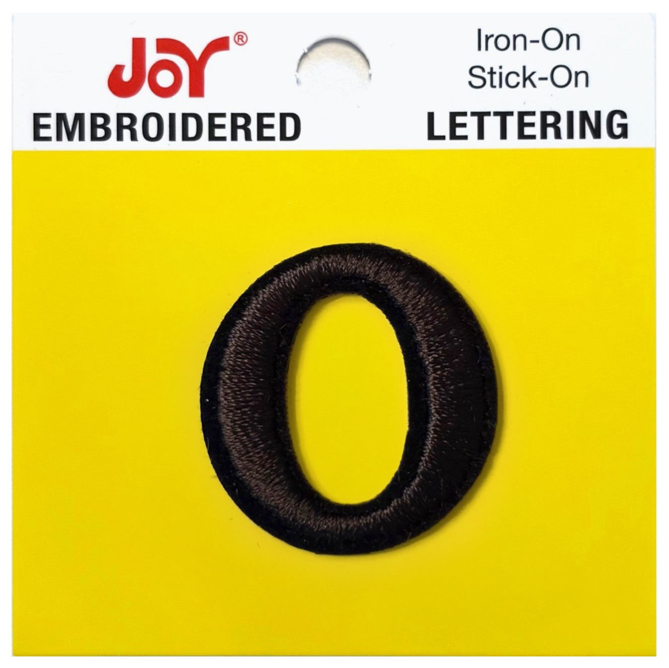 Joy Embroidered Iron-On Lettershop Lowercase Letters