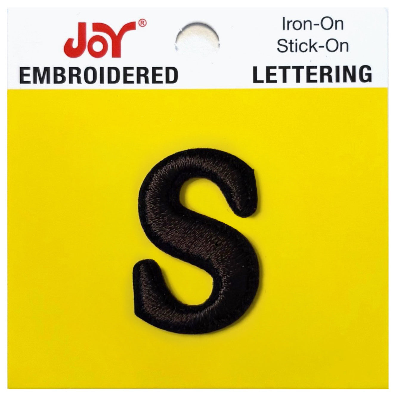 Joy Embroidered Iron-On Lettershop Lowercase Letters
