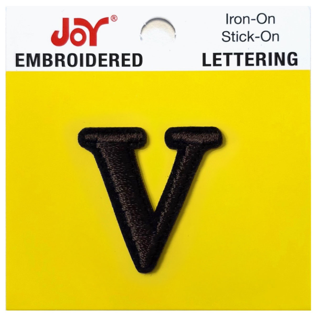 Joy Embroidered Iron-On Lettershop Lowercase Letters