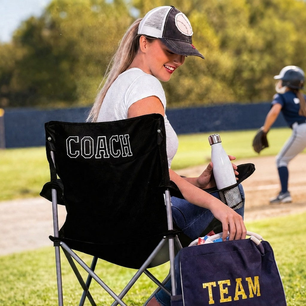 Joy Embroidered Iron-On 3 Inch Varsity Letters and Numbers